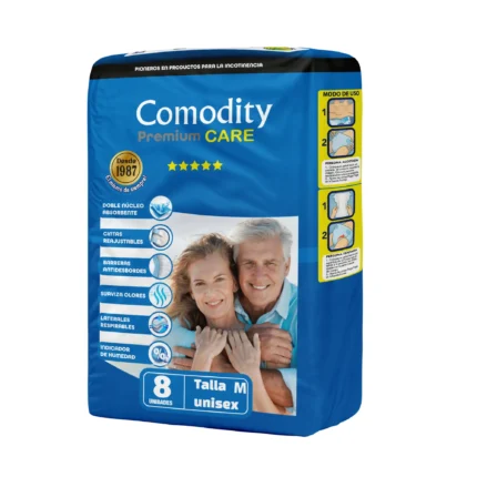 Pañal Comodity Premium Adulto Talla M 8U