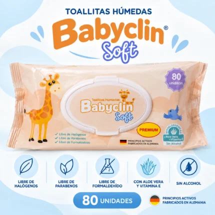 Toallas Húmedas Babyclin Soft 80U