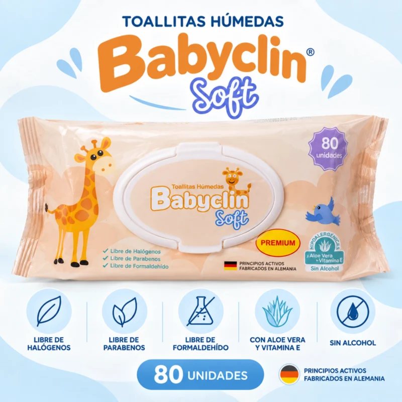 Toallas Húmedas Babyclin Soft 80U