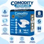 Pañal Comodity Premium Adulto Talla G 8U
