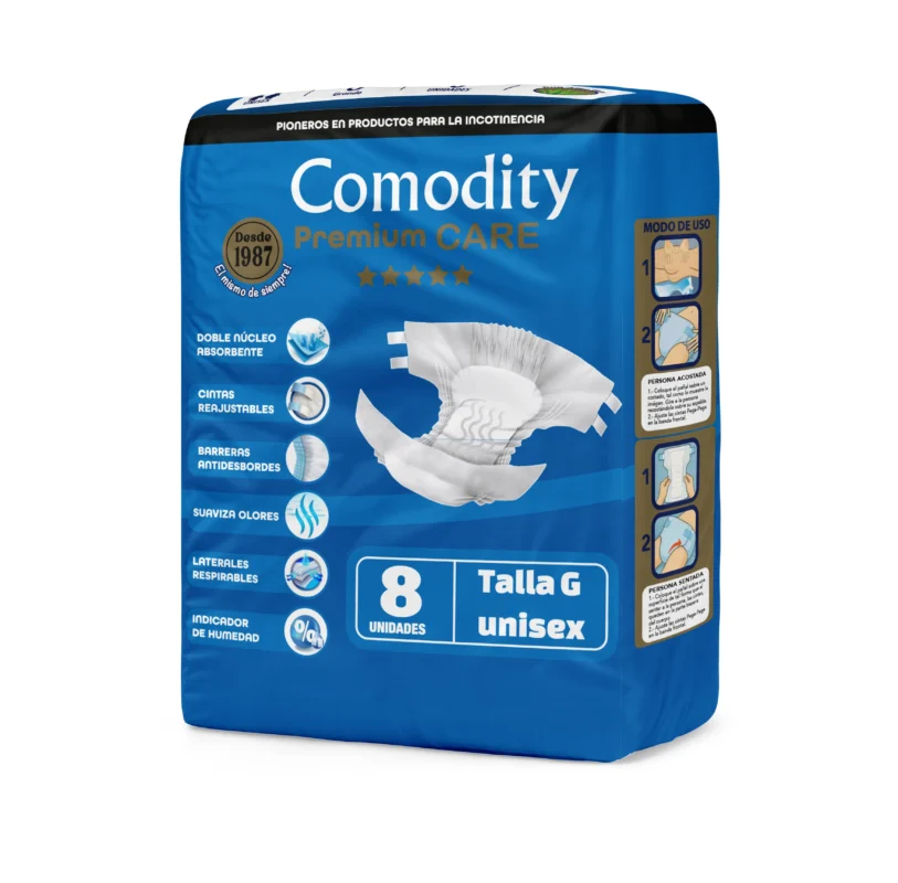 Pañal Comodity Premium Adulto Talla G 8U