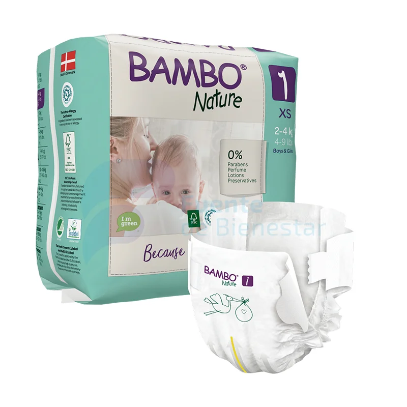 Pañal Bambo Nature Eco Friendly 1 talla Xs 22U