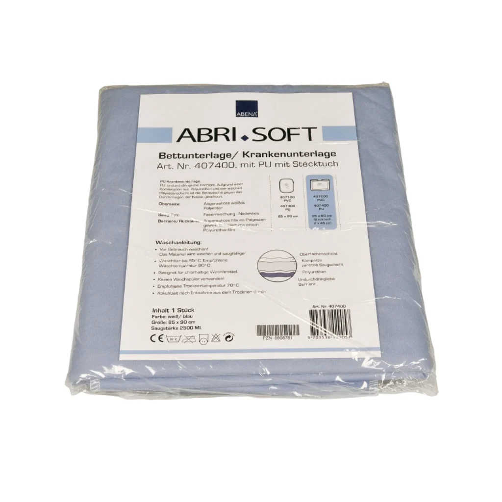 Sabanilla Lavable Abrisoft 85 X90 Cm 1 Unidad