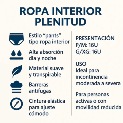 Ropa Interior Plenitud