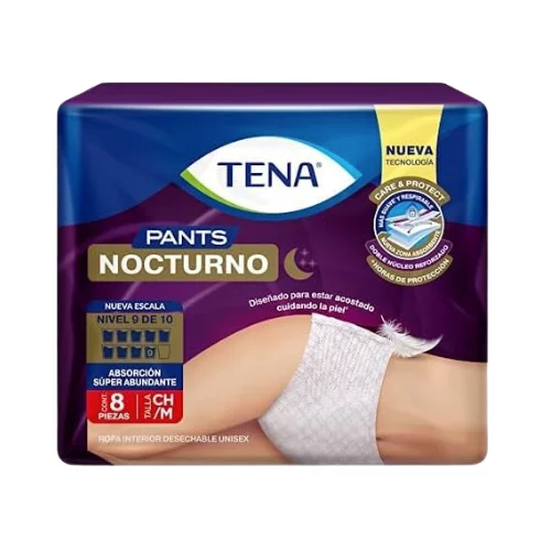 Ropa Interior Desechable Tena Pants M 8U