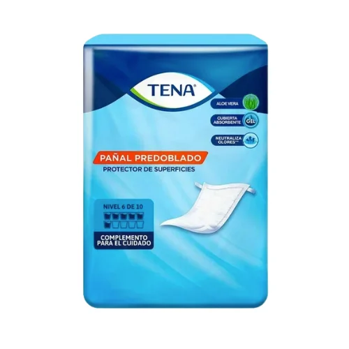 Sabanilla Tena Predoblado 10U