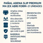 Pañal Abena Slip Premium M4 (Ex Abri Form) 21U - Imagen 3