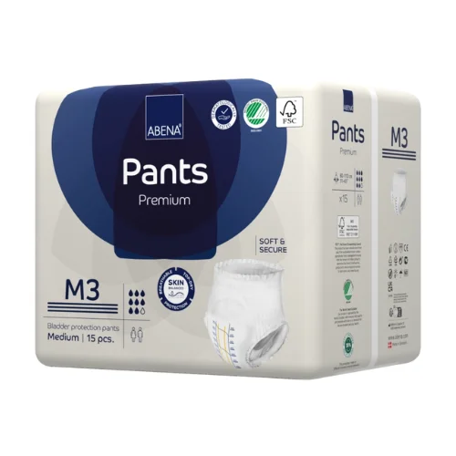 Pañal Pants Abena Premium M3 15U