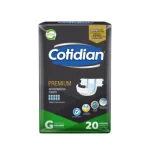 Pack 4 Pañales Cotidian Premium Talla G 20U - Imagen 2