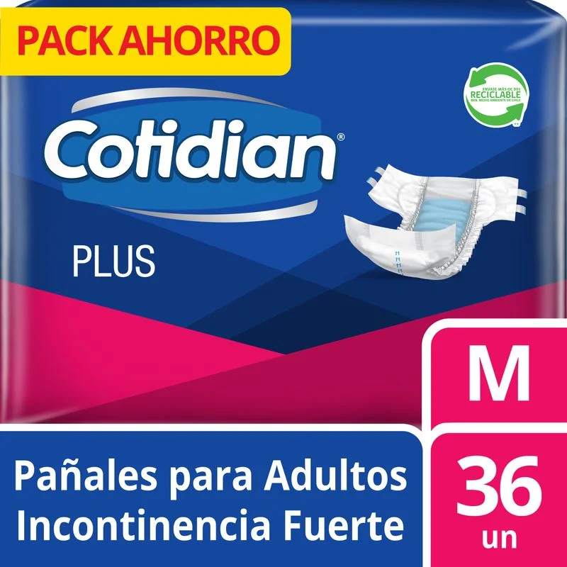 Pack Ahorro 2 Cotidian Plus M 36U - Imagen 4