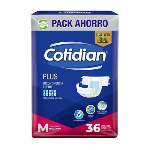 Pack Ahorro 2 Cotidian Plus M 36U