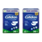 Pañales de Adulto Cotidian Plus Incontinencia Fuerte 36 un G