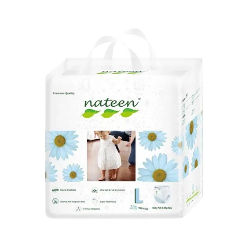 Pañal Pants Ecológico Nateen (Pull Up) Talla L 20 Unidades
