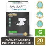 Pañal Adulto Premium Emumed Talla G 20U - Imagen 2