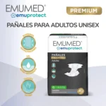 Pañal Adulto Premium Emumed Talla G 20U - Imagen 5