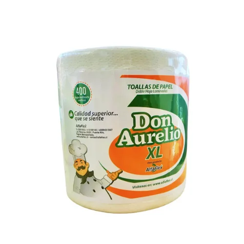 Toalla De Papel Don Aurelio Doble Hoja Xl - Imagen 1