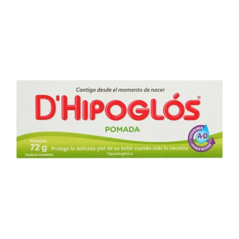 Pomada Para coceduras D´ Hipoglós 72 G