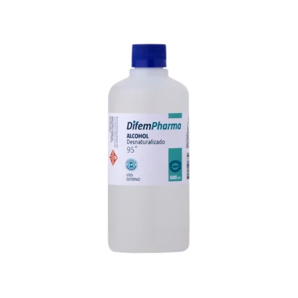 Alcohol Desnaturalizado difempharma 95° 500 ml