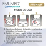 Pañal Adulto Tipo Calzón Pants Premium Emumed 18U - Imagen 4