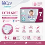Ficha Pañal Bbtips Sensitive 7