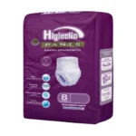Higieclin Pants Día Pañal Calzón Adulto 8 Unidades